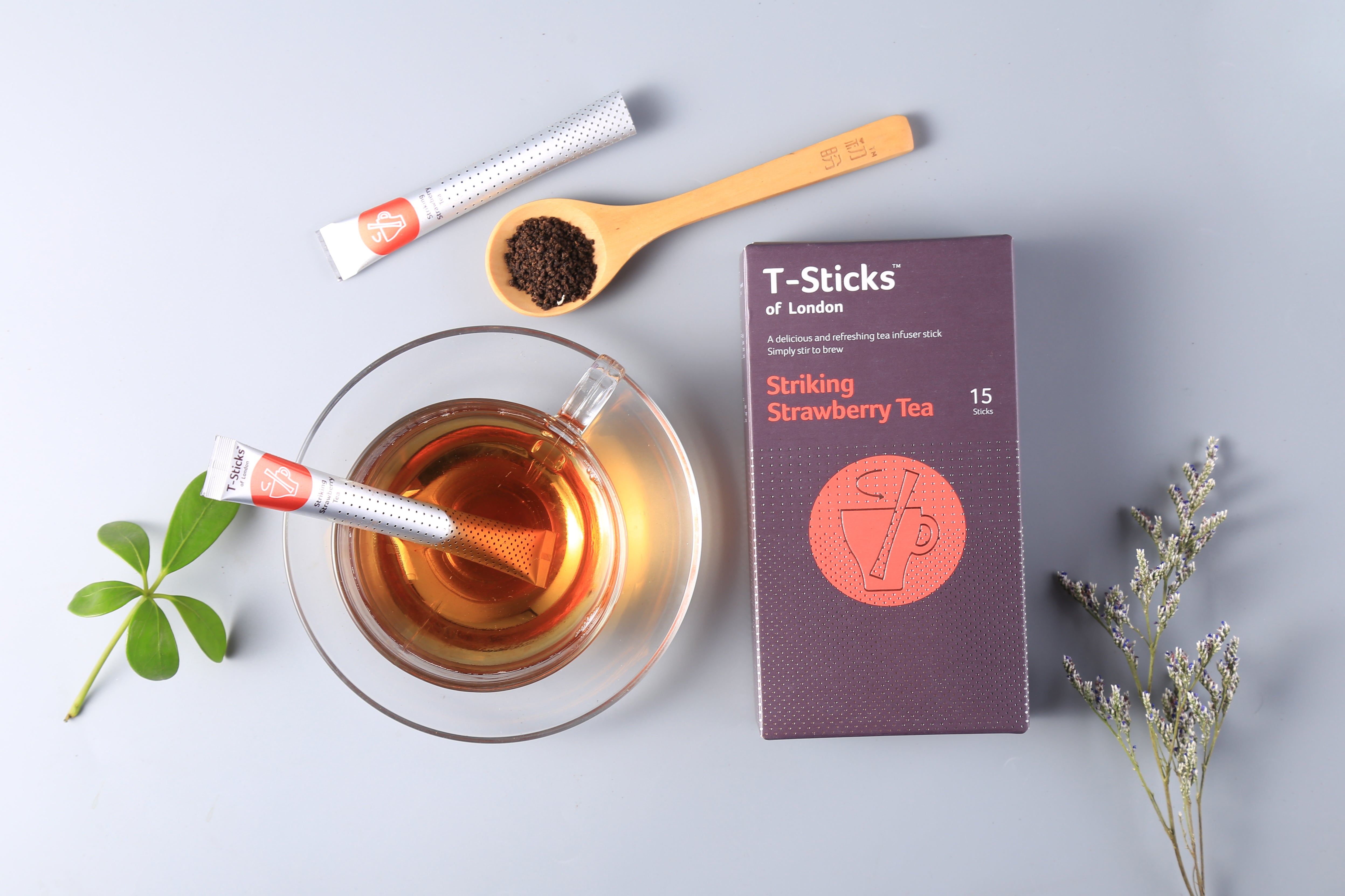Striking Strawberry Tea - T-Sticks of London Japan
